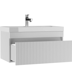 Тумба подвесная Айсберг Бриз 80 под умывальник Unit DB3006T