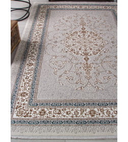 Ковры тканные HALIF F641, 0,8*1,5, STAN, GREEN-BLUE 