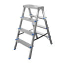 Лестница-стремянка алюминиевая двухсторонняя  90 см 4 ступени TARKO (04204) 