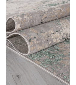 Ковры тканные LIMAN F163, 1,6*2,3, STAN, GRAY-GREEN