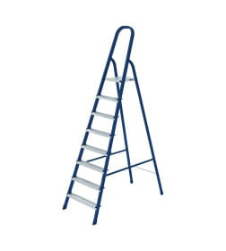 Лестница-стремянка стальная 164 см 8 ступеней СИБРТЕХ