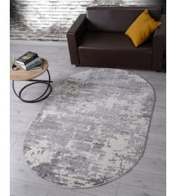 Ковры тканные NATUREL F231, 1,5*2,3, OVAL, GRAY