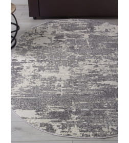 Ковры тканные NATUREL F231, 1,5*2,3, OVAL, GRAY