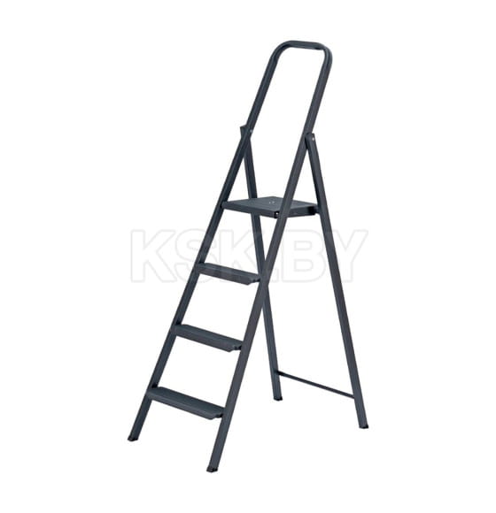 Лестница-стремянка стальная компактная 157 см 4 ступени Сибртех (97944) 
