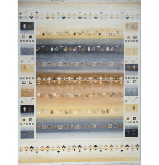 Ковры тканные ZUMMA F595, 1,2*1,8, STAN, ORANGE