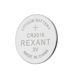 Батарейка CR2016 литиевая 3 V блистер 1шт. Rexant