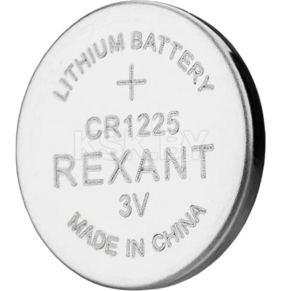Батарейка CR1225 литиевая 3 V блистер 5шт. Rexant (39-1103) 