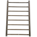 Полотенцесушитель Л. 50х80.Л8.G1 (полимер Оруж сталь) (4814995022673) 
