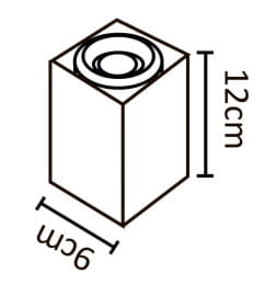 Светильник точечный накладной Arte Lamp PICTOR A5655PL-1BK