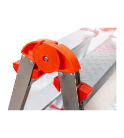 Лестница-стремянка стальная двухсторонняя 38 см 2 ступени Dogrular ЯРУС