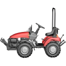 Мини-трактор МТЗ Беларус 152 (двигатель Rato R420E)