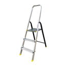 Лестница-стремянка алюминиевая 3 ступени (площадка сталь) Алюмет AMS7803 (АМS7803) 