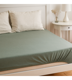 Простыня на резинке 200х180х25 арт.2994/0 /16-6216 