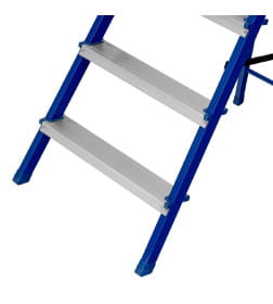 Лестница-стремянка стальная (7 алюминиевых ступеней) Сибртех 97957