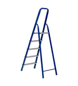 Лестница-стремянка стальная (5 алюминиевых ступеней) Сибртех 97955