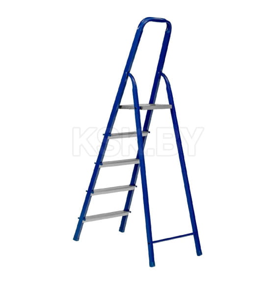 Лестница-стремянка стальная (5 алюминиевых ступеней) Сибртех 97955 (97955) 