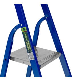 Лестница-стремянка стальная (5 алюминиевых ступеней) Сибртех 97955