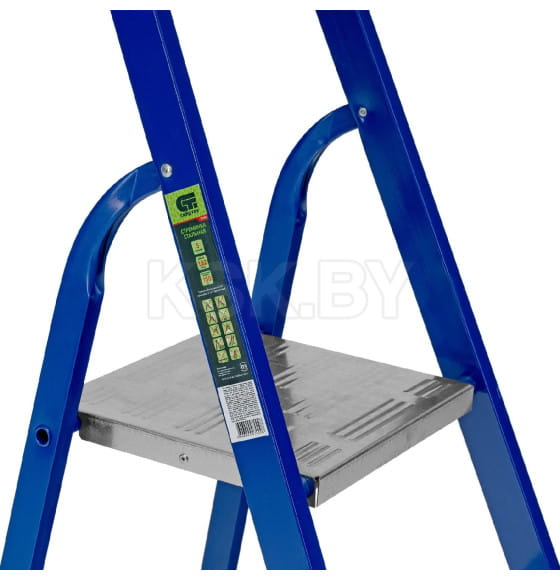 Лестница-стремянка стальная (5 алюминиевых ступеней) Сибртех 97955 (97955) 