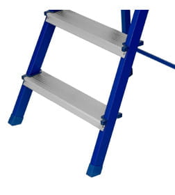 Лестница-стремянка стальная (5 алюминиевых ступеней) Сибртех 97955