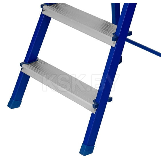 Лестница-стремянка стальная (5 алюминиевых ступеней) Сибртех 97955 (97955) 