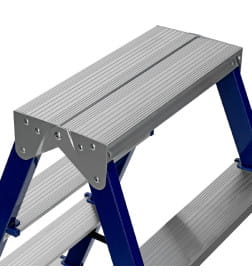 Лестница-стремянка двусторонняя стальная (5 ступеней) Сибртех 97935