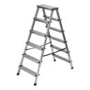 Лестница-стремянка двусторонняя алюминиевая (6 ступеней) Сибртех 97926 (97926) 