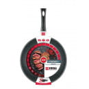 Сковорода 28 "Каменная" Серый гранит,  не съемная ручка Нева (19128) 