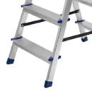 Лестница-стремянка двусторонняя алюминиевая (4 ступени) Сибртех 97924 (97924) 