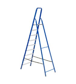Лестница-стремянка стальная 9 алюминиевых ступеней Сибртех 97959