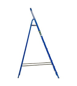 Лестница-стремянка стальная 9 алюминиевых ступеней Сибртех 97959