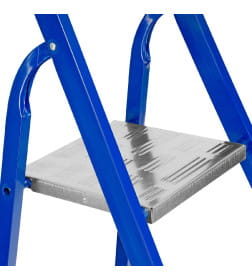 Лестница-стремянка стальная 9 алюминиевых ступеней Сибртех 97959