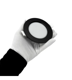 Светильник светодиодный ультратонкий 5W 4000K круг черный Fit TruEnergy