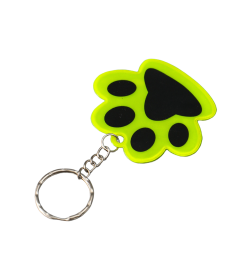 Брелок для ключей на кольце «Лапка», светоотражающий, 5.5×5 см, МИКС  2260821