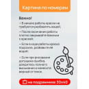 Холст с красками 30x40 см по номерам (30 цв.) Карпы кои в пруду арт. ХК-3885 (ХК-3885) 