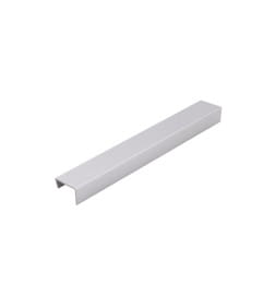 Заглушка к цоколю h100мм металлик Thermoplast