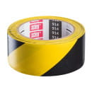 Лента сигнальная клейкая 48мм х33м жёлто-чёрная HARDY (0370-143348) 