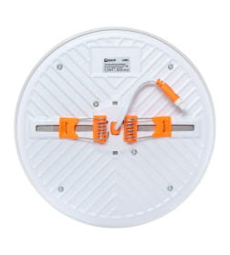 Светодиодный встраиваемый безрамочный ДВО 1108 круглый 24Вт 4000K IP20 LUMA EKF