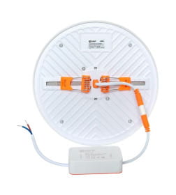 Светодиодный встраиваемый безрамочный ДВО 1108 круглый 24Вт 4000K IP20 LUMA EKF