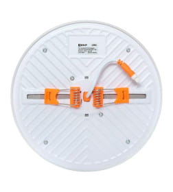 Светодиодный встраиваемый безрамочный ДВО 1109 круглый 24Вт 6500K IP20 LUMA EKF