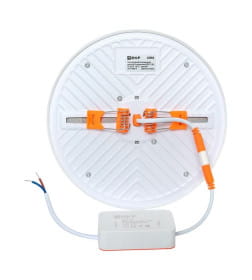 Светодиодный встраиваемый безрамочный ДВО 1109 круглый 24Вт 6500K IP20 LUMA EKF