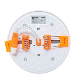 Светодиодный встраиваемый безрамочный ДВО 1103 круглый 10Вт 6500K IP20 LUMA EKF