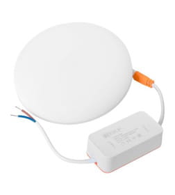 Светодиодный встраиваемый безрамочный ДВО 1105 круглый 18Вт 4000K IP20 LUMA EKF