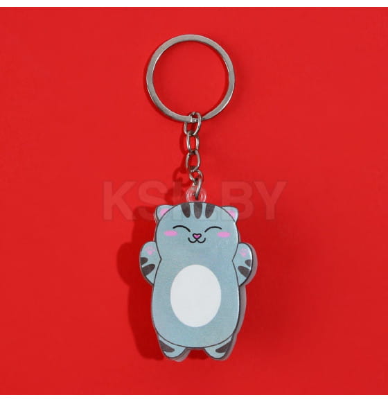 Брелок мялка для ключей «Береги нервишки» 5×3.8 см 9590301 (9590301) 