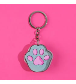Брелок мялка для ключей «Лапка» 4.5×4 см 9590300