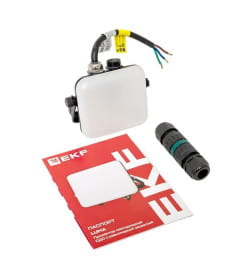 Прожектор светодиодный СДО-4001 10Вт 4000К IP65 с равномерной засветкой LUMA EKF