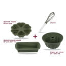 Набор для выпечки силиконовый, 4 предмета, NATURAL GREEN, PERFECTO LINEA (20-012818-К) 