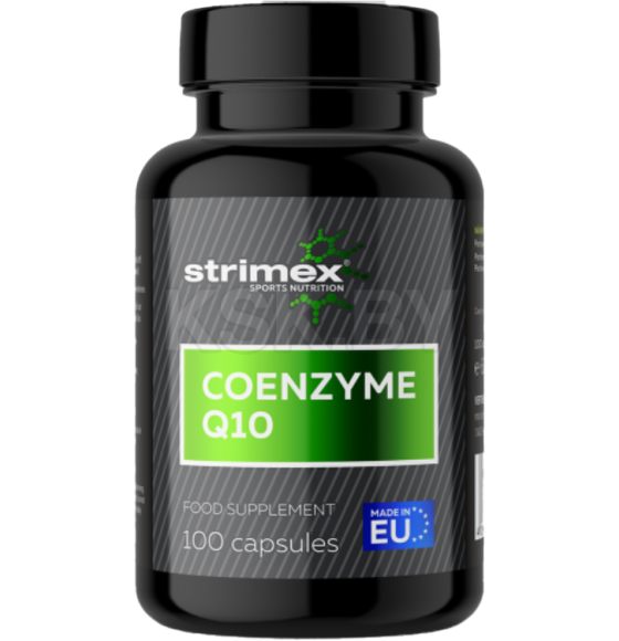 Коэнзим Coenzyme Q-10 Strimex, 100 капсул (Биологически активная добавка к пище )