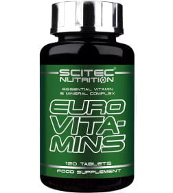 Витамины Euro Vita-Mins Scitec Nutrition, 120 таб.
