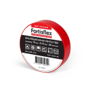 Изолента ПВХ 15х0.13x20 красная Fortisflex (90807) 