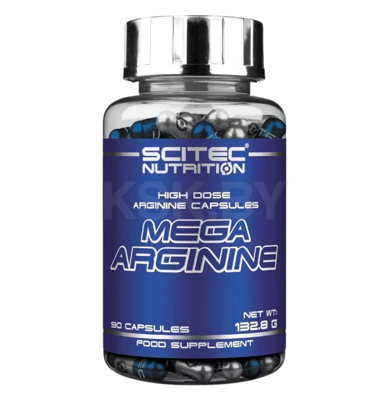 Аргинин Mega Arginine Scitec Nutrition, 90 капс.
